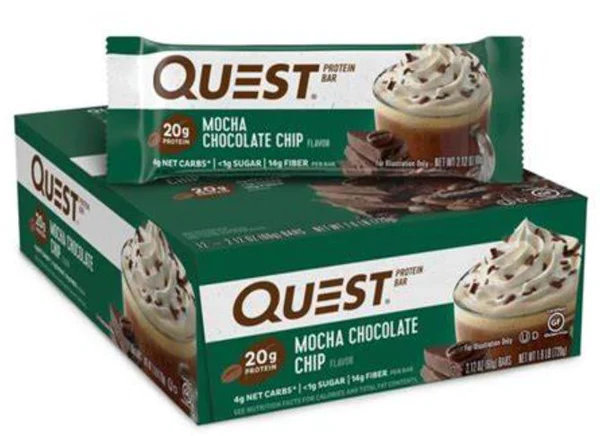 QUEST NUTRITION BAR 12X60G